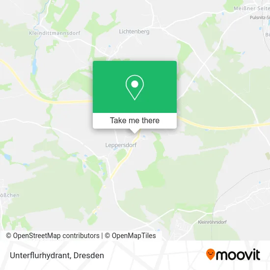 Карта Unterflurhydrant