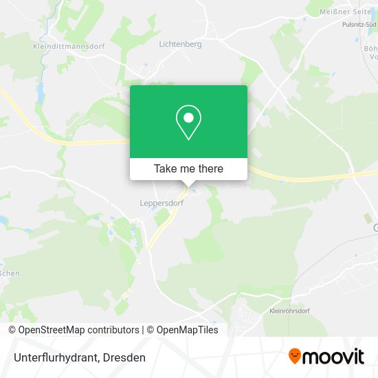 Карта Unterflurhydrant