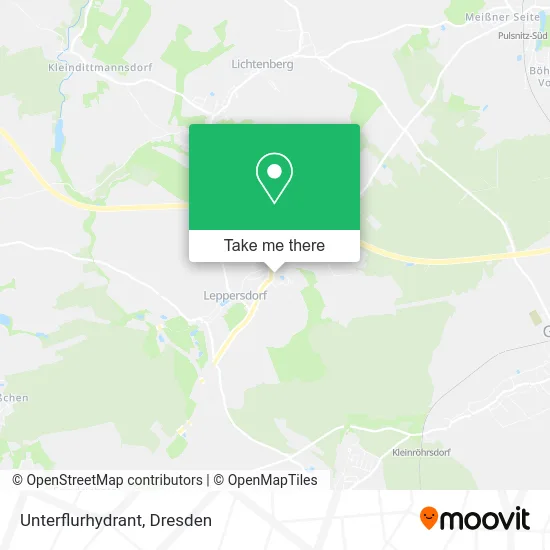 Карта Unterflurhydrant