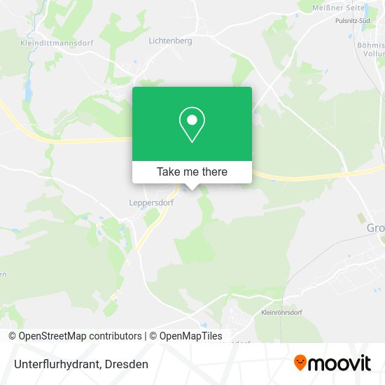 Карта Unterflurhydrant