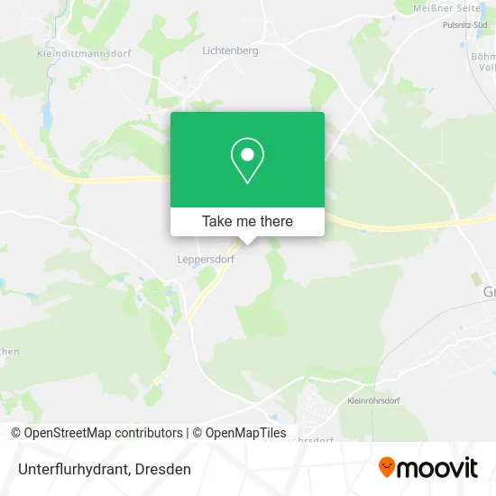 Карта Unterflurhydrant