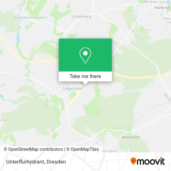 Карта Unterflurhydrant