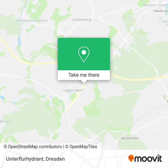 Карта Unterflurhydrant