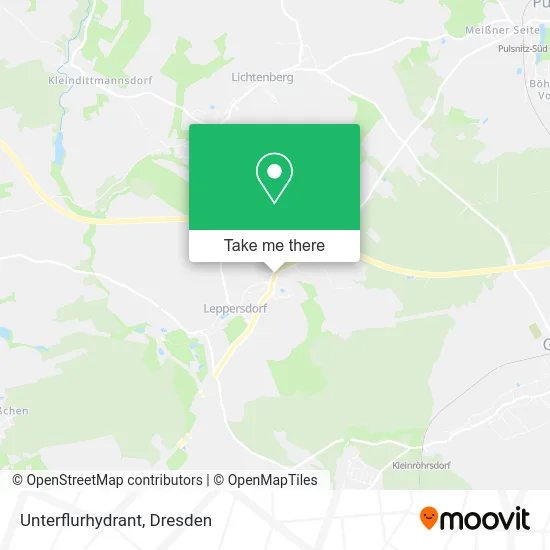 Карта Unterflurhydrant