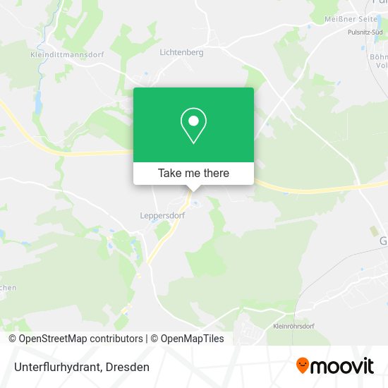 Карта Unterflurhydrant