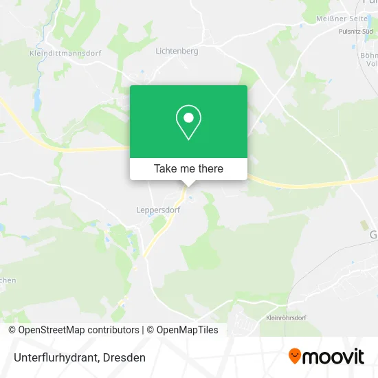 Карта Unterflurhydrant