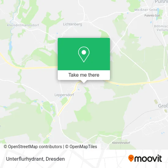 Карта Unterflurhydrant