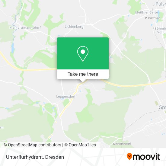 Карта Unterflurhydrant