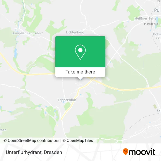Карта Unterflurhydrant