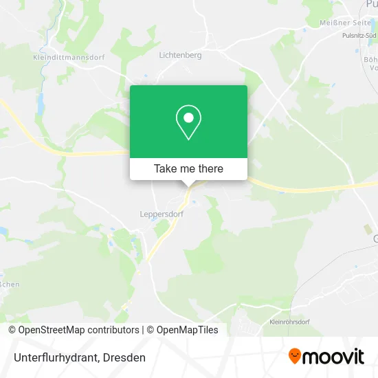 Карта Unterflurhydrant