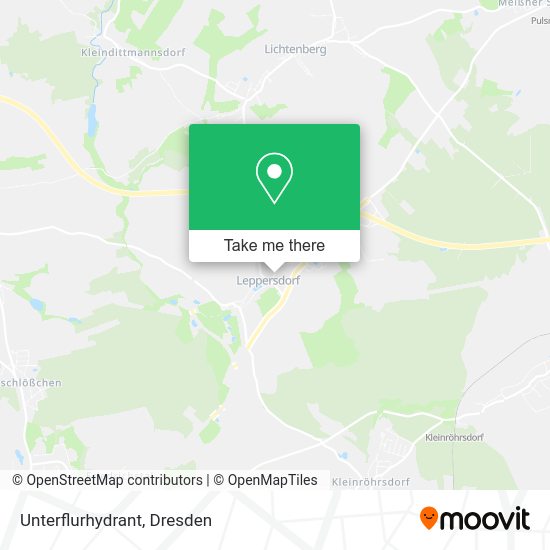 Карта Unterflurhydrant