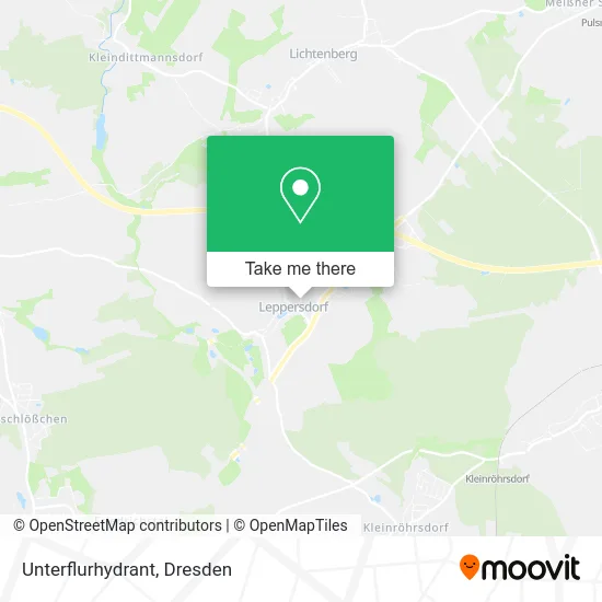 Карта Unterflurhydrant