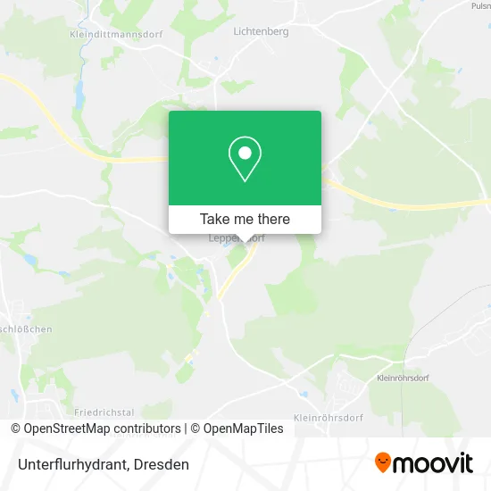 Карта Unterflurhydrant