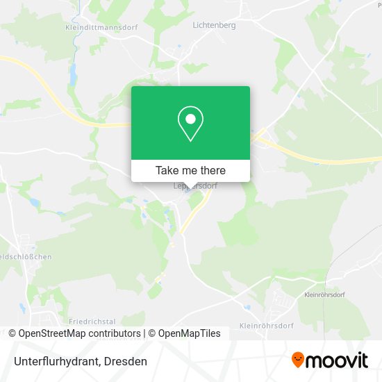Карта Unterflurhydrant