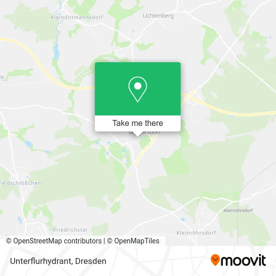 Карта Unterflurhydrant