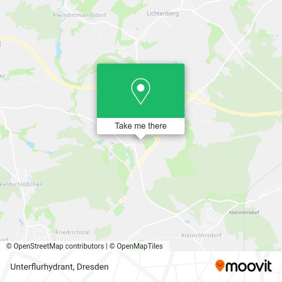 Карта Unterflurhydrant