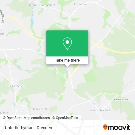 Карта Unterflurhydrant