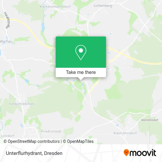 Карта Unterflurhydrant