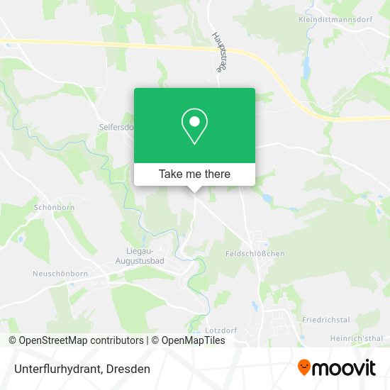 Карта Unterflurhydrant
