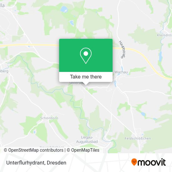 Карта Unterflurhydrant