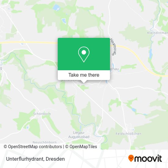 Карта Unterflurhydrant