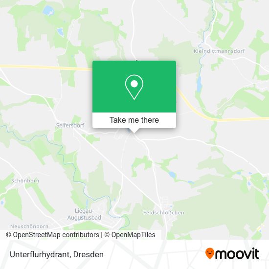 Карта Unterflurhydrant