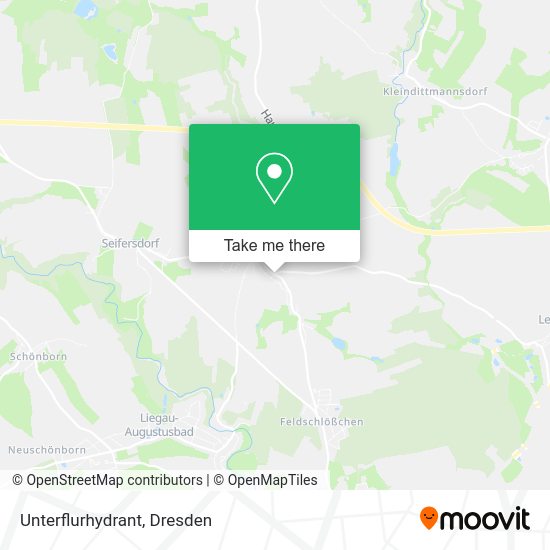 Карта Unterflurhydrant