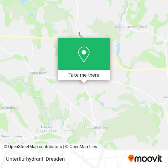 Карта Unterflurhydrant