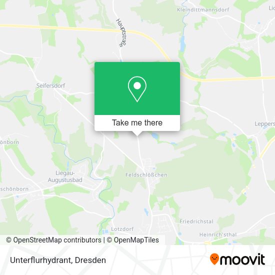 Карта Unterflurhydrant