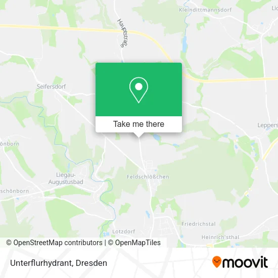 Карта Unterflurhydrant