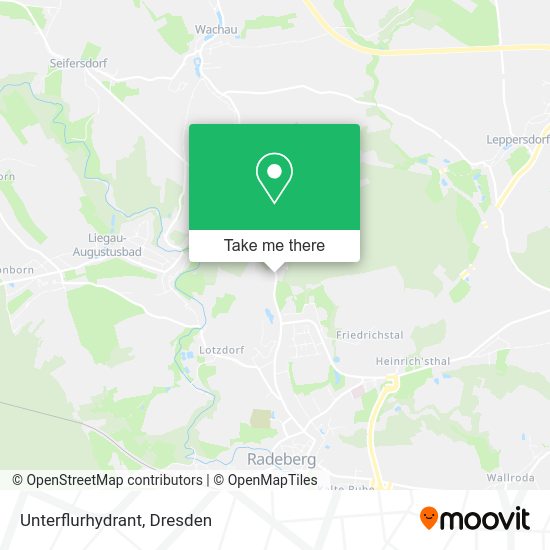 Карта Unterflurhydrant