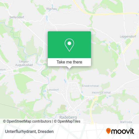 Карта Unterflurhydrant