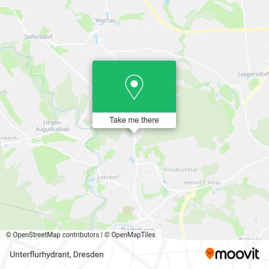 Карта Unterflurhydrant