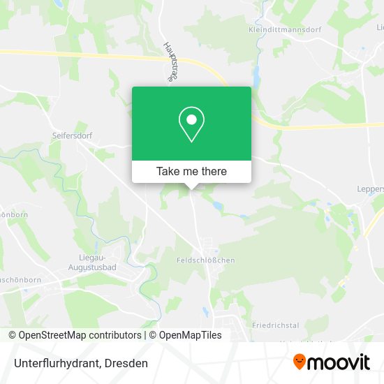 Карта Unterflurhydrant