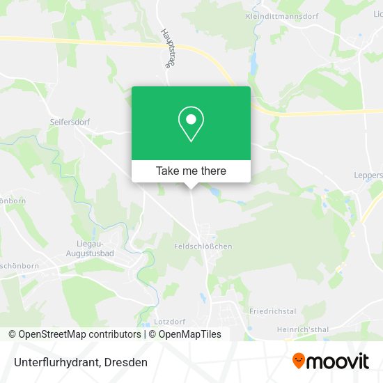 Карта Unterflurhydrant