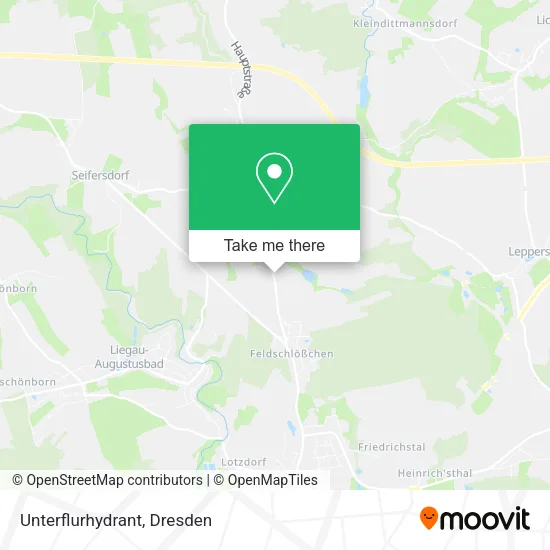 Карта Unterflurhydrant