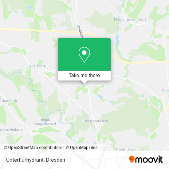 Карта Unterflurhydrant