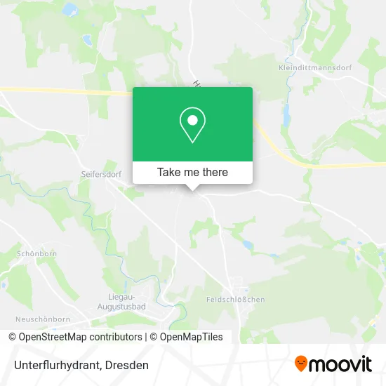 Карта Unterflurhydrant