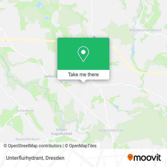 Карта Unterflurhydrant