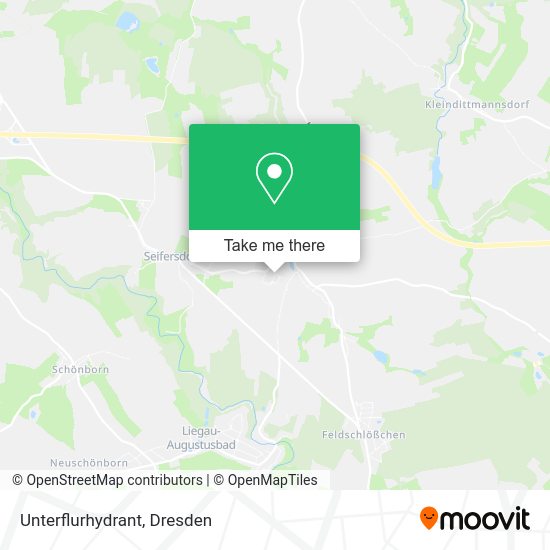 Карта Unterflurhydrant