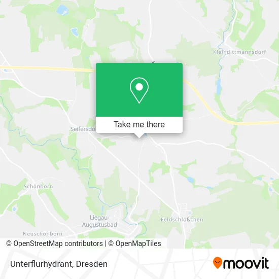Карта Unterflurhydrant