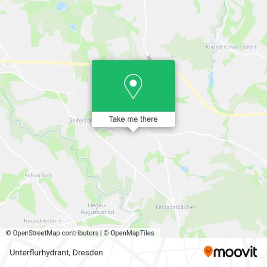Карта Unterflurhydrant