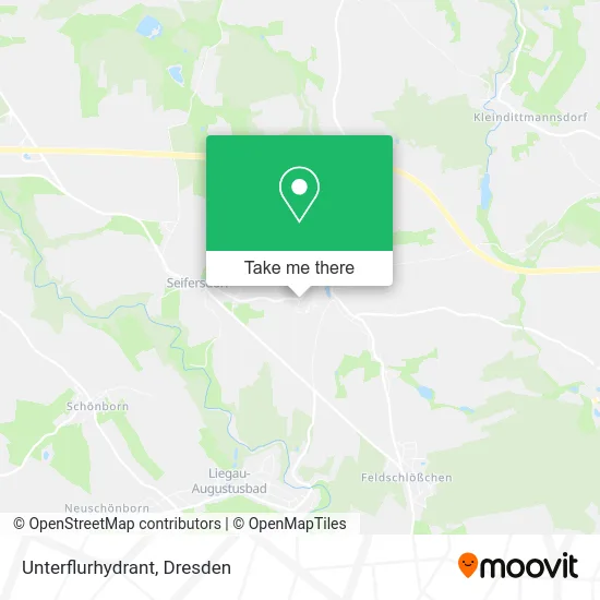 Карта Unterflurhydrant