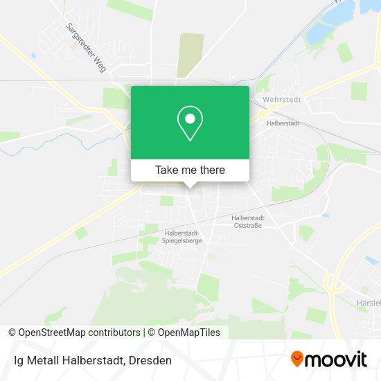 Карта Ig Metall Halberstadt