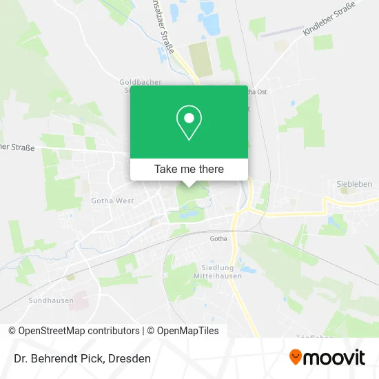 Карта Dr. Behrendt Pick