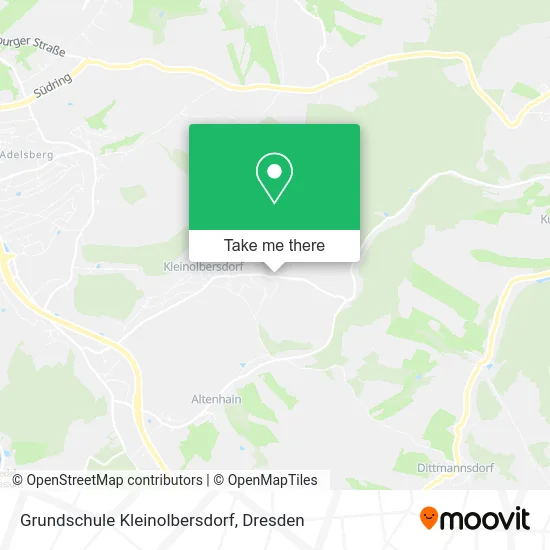 Карта Grundschule Kleinolbersdorf