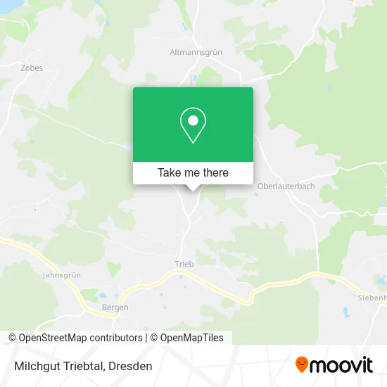 Карта Milchgut Triebtal