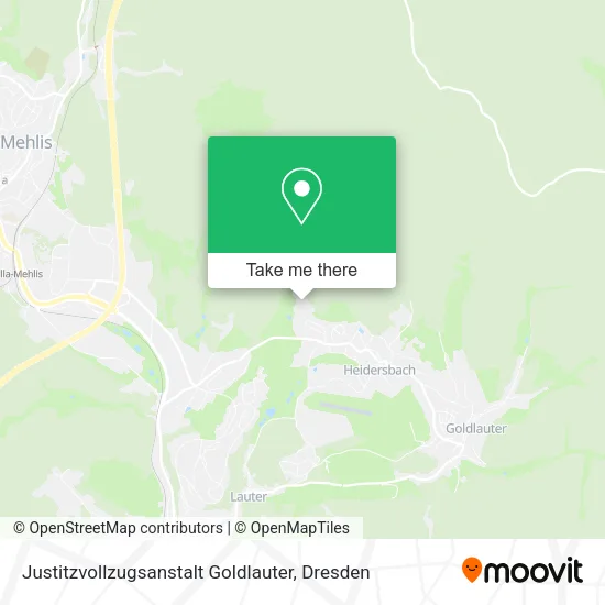 Карта Justitzvollzugsanstalt Goldlauter