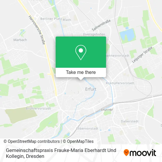 Карта Gemeinschaftspraxis Frauke-Maria Eberhardt Und Kollegin