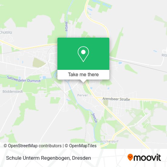 Карта Schule Unterm Regenbogen